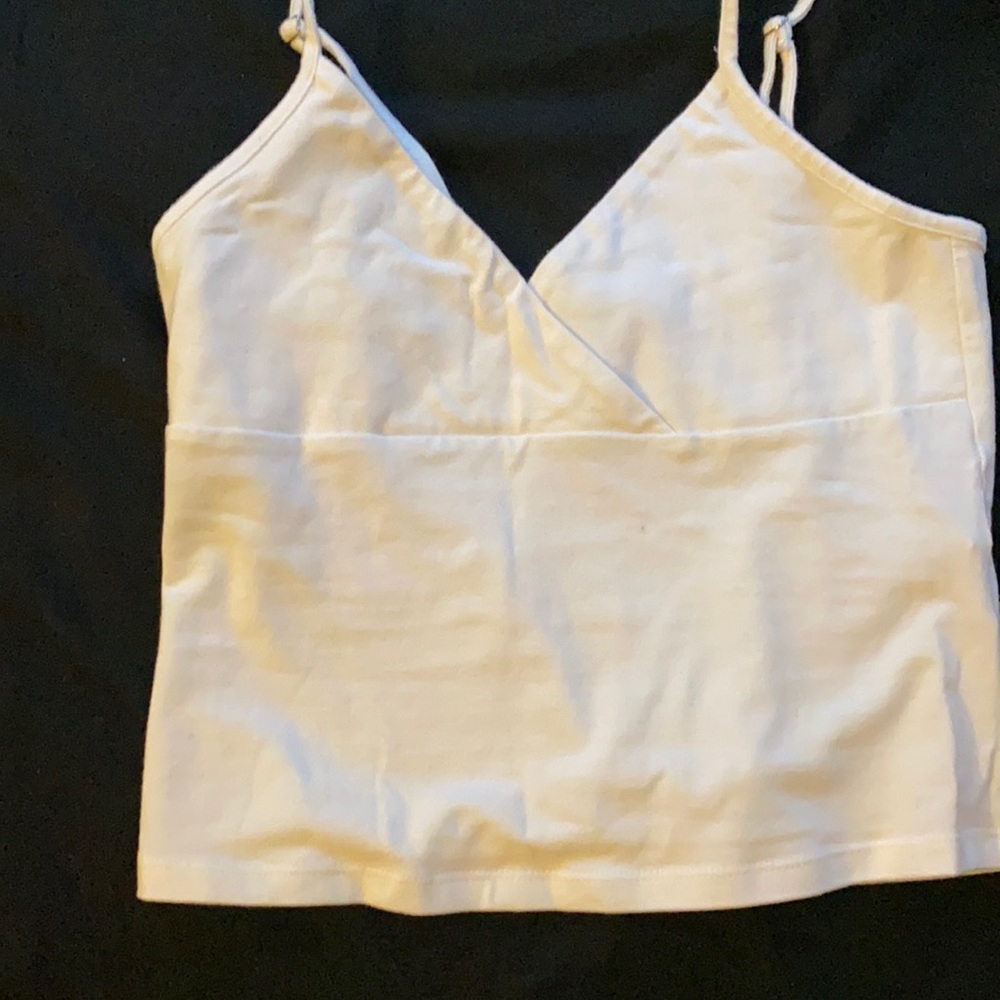 White forever 21 crop top
